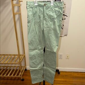 H&M LOGG Label of Graded Goods Light Green Pant for Women